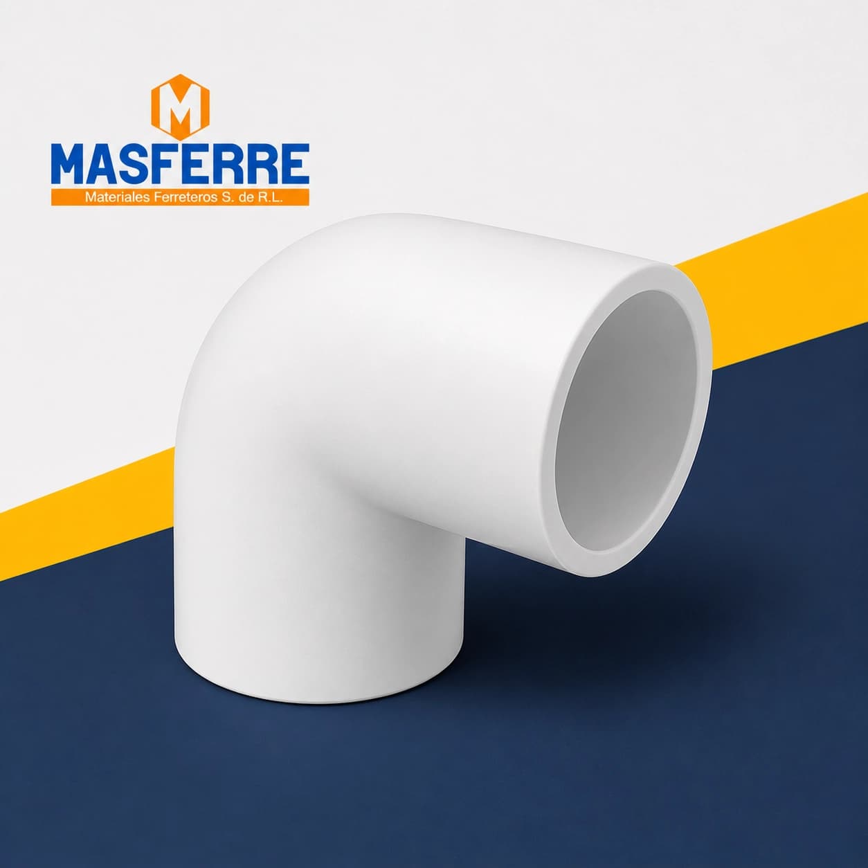 Codo PVC de 90 grados
