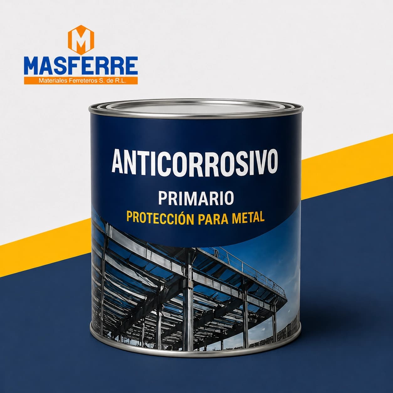 Pintura anticorrosiva para metal